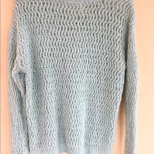 Small Mint green crew neck sweater